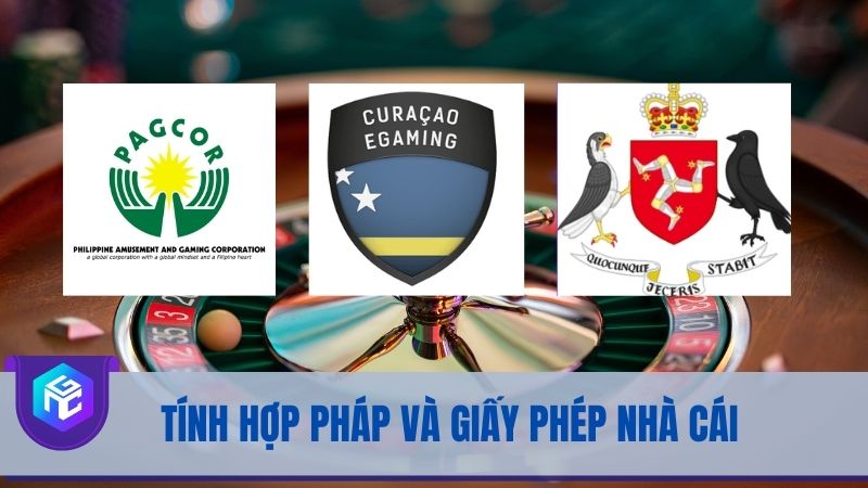 Tính hợp pháp và giấy phép kinh doanh là tiêu chí đánh giá nhà cái hàng đầu