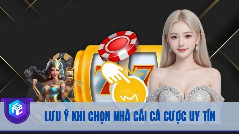 Lưu ý khi chọn nhà cái cá cược uy tín trên thị trường